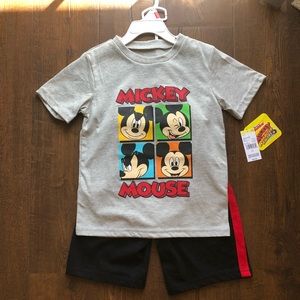 (Disney) Mickey Mouse 2 Piece Set NWT